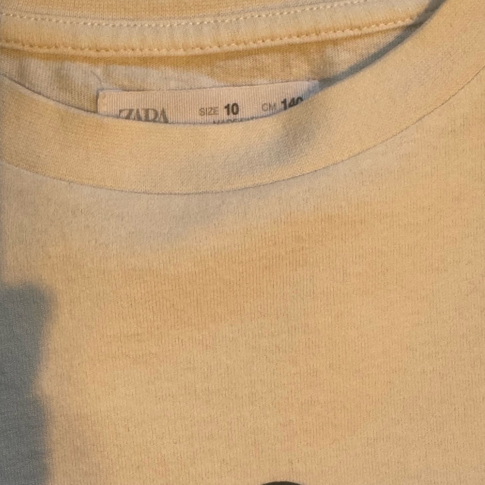 Zara Kids Graphic T-Shirts - Black, Blue, Cream, size 10 - Picture 4 of 12